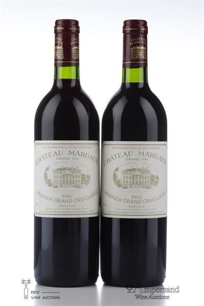 CHATEAU MARGAUX 1992 - 2 Bottles