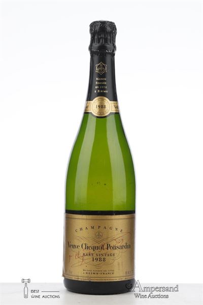 VEUVE CLICQUOT  VINTAGE RESERVE BRUT 1988 - Veuve Clicquot - 1 Bottle