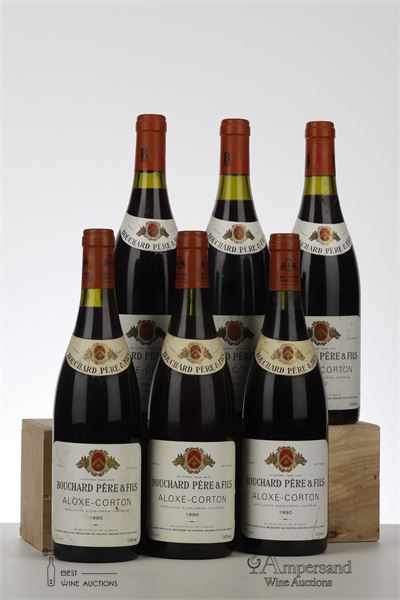 ALOXE CORTON 1990 - Bouchard Pere et Fils - 6 Bottles