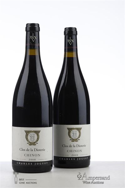 CHINON CLOS DE LA DIOTERIE 2008 - Charles Joguet - 2 Bottles