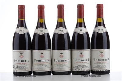 POMMARD CLOS DES EPENEAUX 1988 - Comte Armand - 5 Bottles