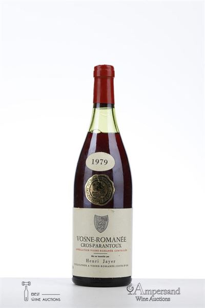 VOSNE ROMANEE CROS PARANTOUX 1979 - Henri Jayer - 1 Bottle