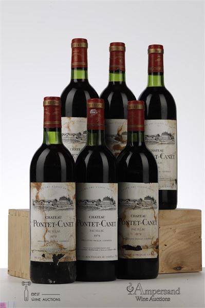 PONTET CANET 1979 - Mc - 6 Bottles