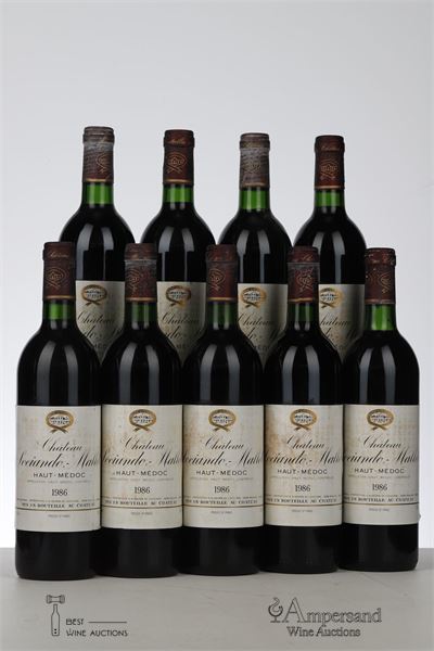 SOCIANDO MALLET 1986 - Mc - 9 Bottles