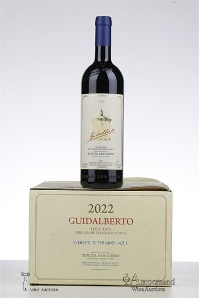 GUIDALBERTO 2022 - Tenuta San Guido - 6 Bottles - Oc 6