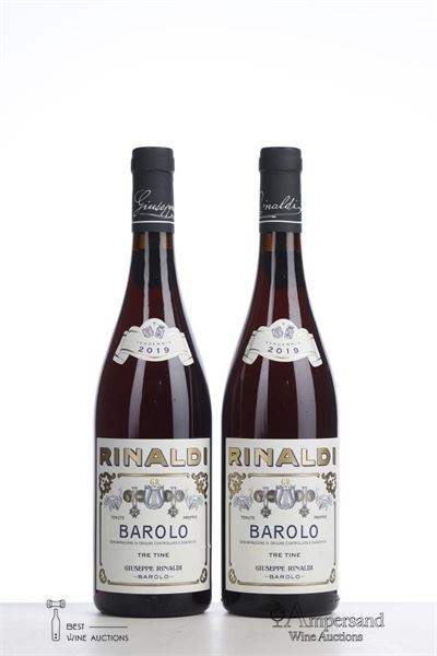BAROLO TRE TINE 2019 - Giuseppe Rinaldi - 2 Bottles