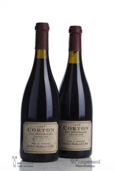 CORTON LES MARECHAUDES 1995 - Michel Mallard - 2 Bottles