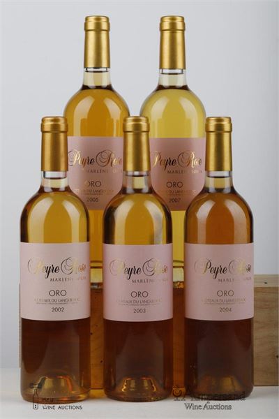 MIXED PEYRE ROSE ORO BLANC 2002+2003+2004+2005+2007 - Peyre Rose  - 5 Bottles