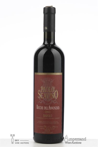 BAROLO ROCCHE DELL'ANNUNZIATA 1993 - Paolo Scavino - 1 Bottle