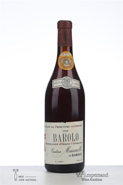 BAROLO 1970 - Bartolo Mascarello - 1 Bottle