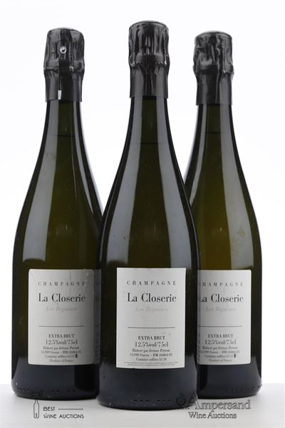 LA CLOSERIE LES BEGUINES EXTRA BRUT LC 11 NV - Jerome Prevost - 3 Bottles