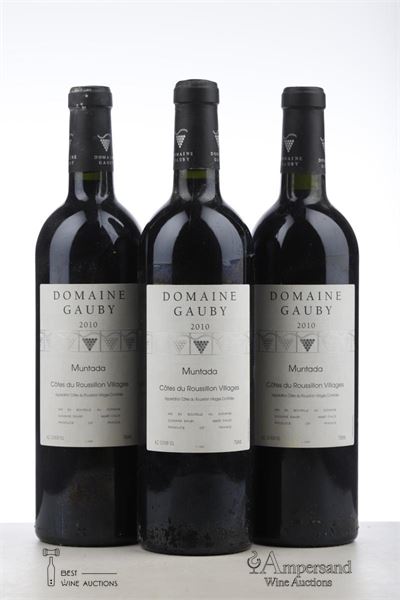 MUNTADA 2010 - Domaine Gauby - 3 Bottles