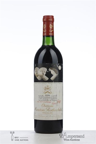 MOUTON ROTHSCHILD 1986 - Mc - 1 Bottle