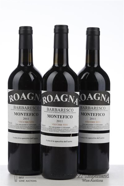 BARBARESCO MONTEFICO VECCHIE VITI 2011 - Roagna - 3 Bottles