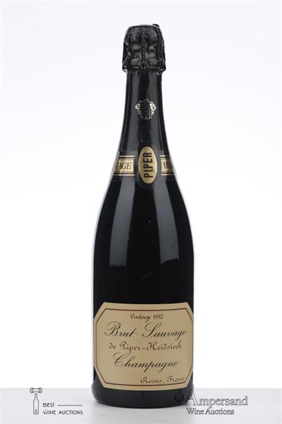 PIPER HEIDSIECK BRUT SAUVAGE 1982 - Piper Heidsieck - 1 Bottle