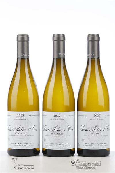 SAINT AUBIN BLANC EN REMILLY 2022 - Marc Collin - 3 Bottles