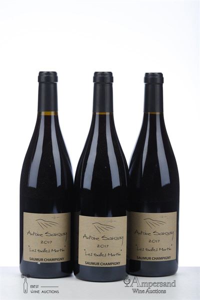 SAUMUR CHAMPIGNY LES SALLES MARTIN 2017 - Antoine Sanzay - 3 Bottles