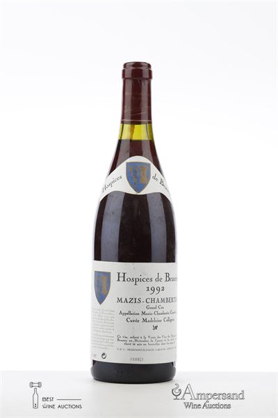 HOSPICES DE BEAUNE MAZIS CHAMBERTIN CUVEE MADELEINE COLLIGNON 1992 - SDV - 1 Bottle