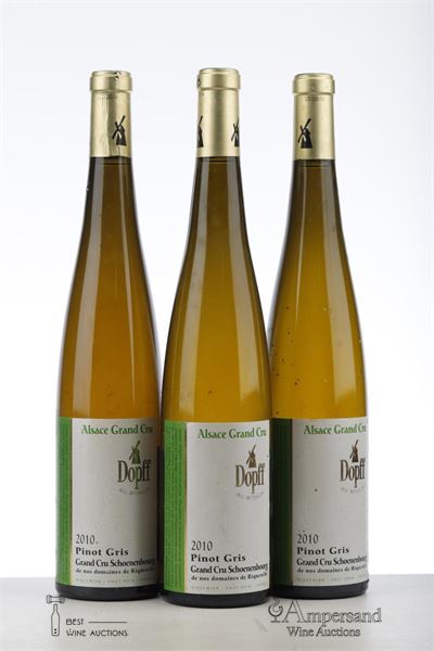 PINOT GRIS SCHOENENBOURG 2010 - Dopff - 3 Bottles