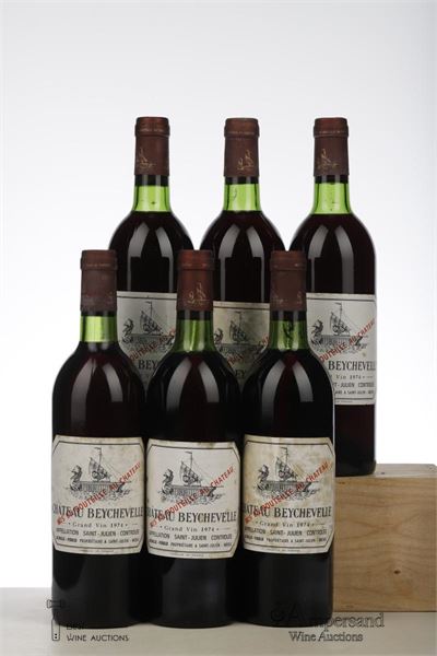 BEYCHEVELLE 1974 - Mc - 6 Bottles