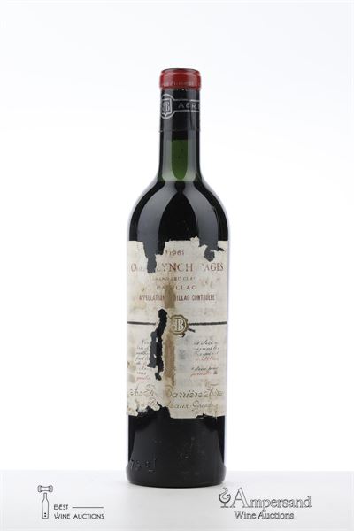 LYNCH BAGES 1961 - Barriere - 1 Bottle