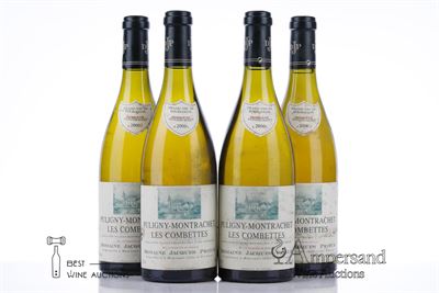 PULIGNY MONTRACHET LES COMBETTES 2000 - Jacques Prieur - 4 Bottles
