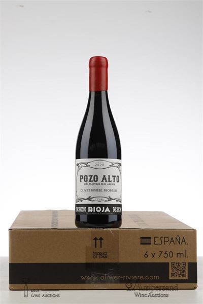 POZO ALTO RIOJA 2020 - Olivier Riviere - 6 Bottles - Oc 6