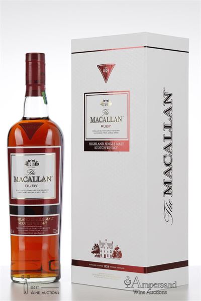 MACALLAN RUBY NV - Macallan - The 1824 Series -Sherry Cask - 43% - 1 Bottle - Oc 1