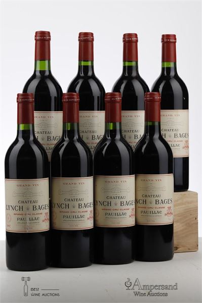 LYNCH BAGES 1992 - Mc - 8 Bottles