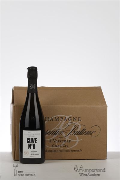 ROUSSEAUX BATTEUX CUVE N°9 2018 - Rousseaux Batteux degorgé 05/2022 - 6 Bottles - Oc 6