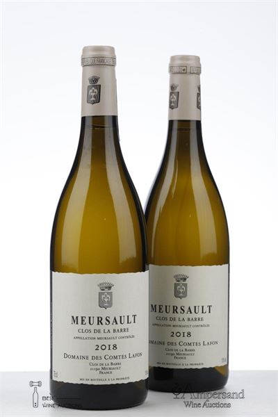 MEURSAULT CLOS DE LA BARRE 2018 - Comtes Lafon - 2 Bottles