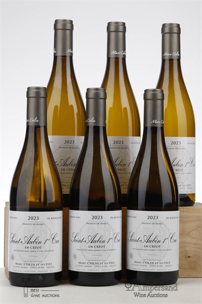SAINT AUBIN BLANC EN CREOT 2023 - Marc Colin  - 6 Bottles