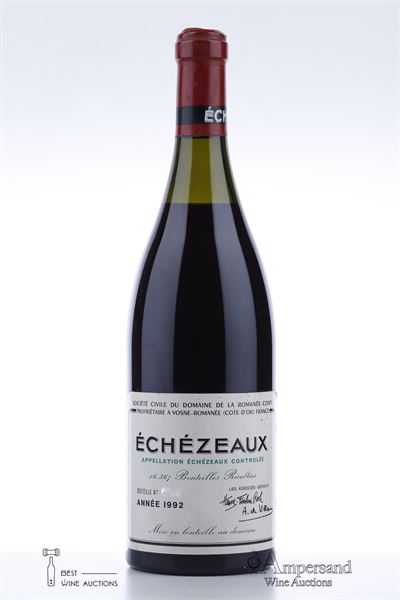 ECHEZEAUX 1992 - Domaine de la Romanee Conti - 1 Bottle