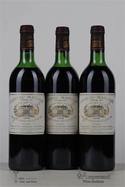 MARGAUX 1978 - Mc - 3 Bottles