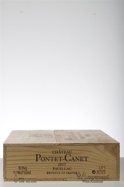 PONTET CANET 2017 - Mc - 6 Bottles - Owc 6