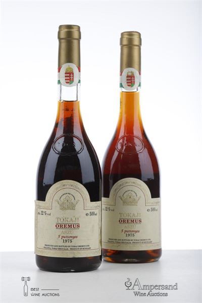 TOKAJI ASZU 5 PUTTONOS 1975 - Oremus - 2 x 0,500Ltr