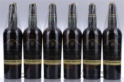 MADEIRA HENRIQUES VERDELHO SOLERA 1898 - Henriques & Henriques - Mise en bouteille par L'Importateur - 6 Bottles