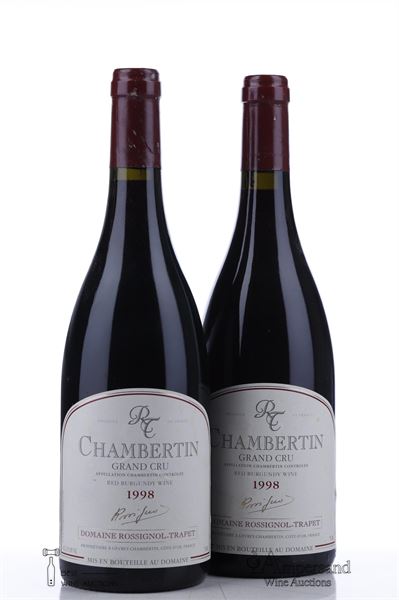 GEVREY CHAMBERTIN 1998 - Rossignol Trapet - 2 Bottles