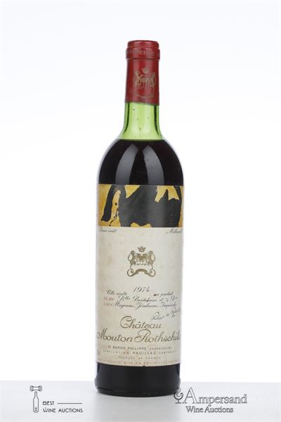 MOUTON ROTHSCHILD 1974 - Mc - 1 Bottle