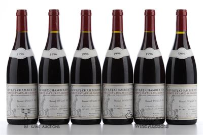 GEVREY CHAMBERTIN LAVAUX ST JACQUES Bernard Dugat-Py 1996 - 11 Bottles