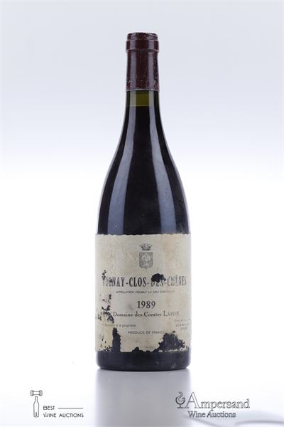 VOLNAY CLOS DES CHENES 1989 - Comtes Lafon - 1 Bottle