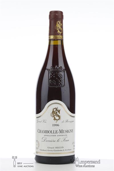 CHAMBOLLE MUSIGNY DERRIERE LE FOUR 1996 - Gerard Seguin - 1 Bottle