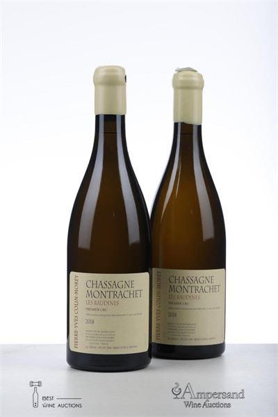 CHASSAGNE MONTRACHET BLANC LES BAUDINES 2018 - Pierre Yves Colin Morey - 2 Bottles
