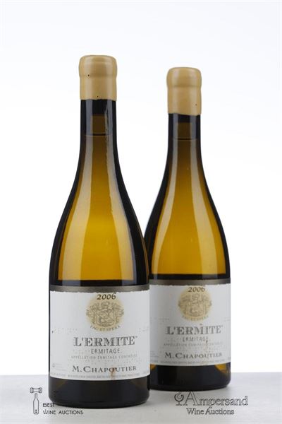 ERMITAGE BLANC L'ERMITE 2006 - Chapoutier - 2 Bottles