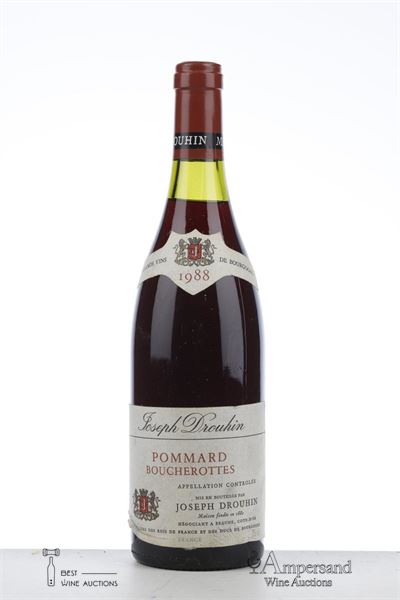 POMMARD BOUCHEROTTES 1988 - Joseph Drouhin - 1 Bottle