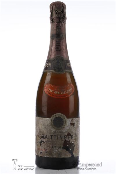 TAITTINGER BRUT ROSE 25E ANNIVERSAIRE 1958 - Taittinger - 1 Bottle