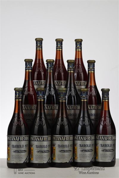 BAROLO VIGNA LA DELIZIA 1971 - Fontanafredda - 12 Bottles