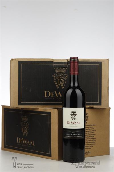 TOP OF THE HILL PINOTAGE 2012 - DeWaal Wines - 10 Bottles - Oc 6