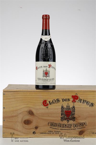 CHATEAUNEUF DU PAPE CLOS DES PAPES 2010 - Paul Avril - 6 Bottles - Owc 12