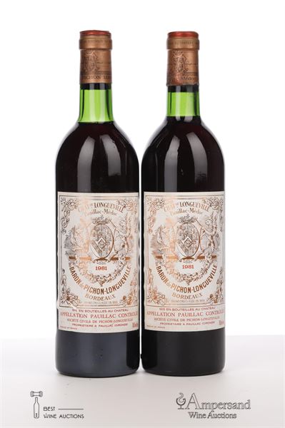 PICHON BARON 1981 - Mc - 2 Bottles
